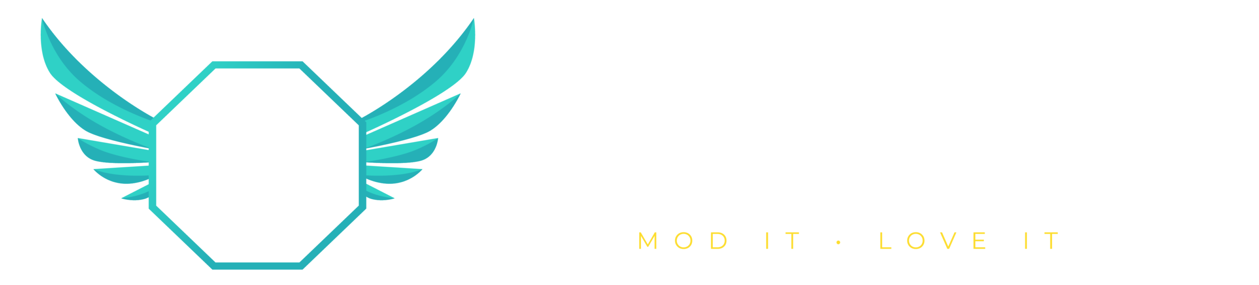 Transparent Left White Logo