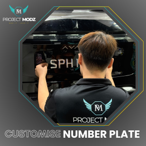 Custom Number Plate Singapore | Made to LTA-Compliant Specifications
