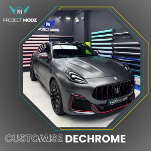 Window Trim Dechrome | Chrome Delete